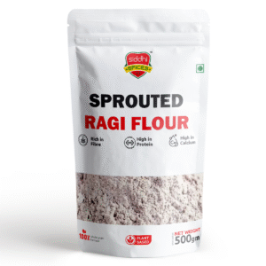 organic sprouted ragi flour